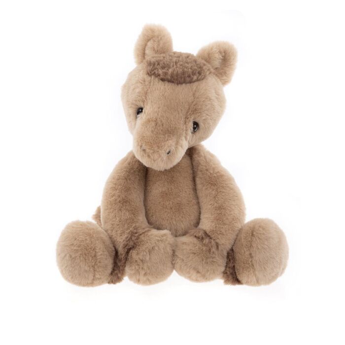 Charlie Bears Clip Clop Pony - Oatmeal Brown